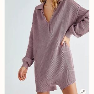 Free People Picnic Sweater Romper